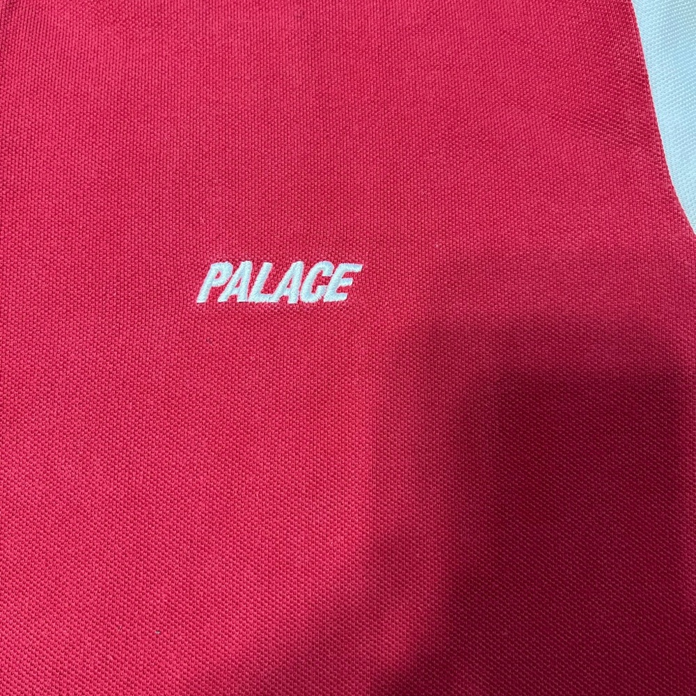 Palace Polo Shirt XXL Red/Grey